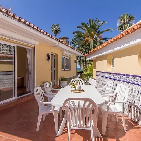 In Protected Space In Front Of The Sea Villa Los Realejos