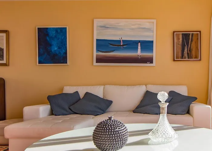 In Protected Space In Front Of The Sea *